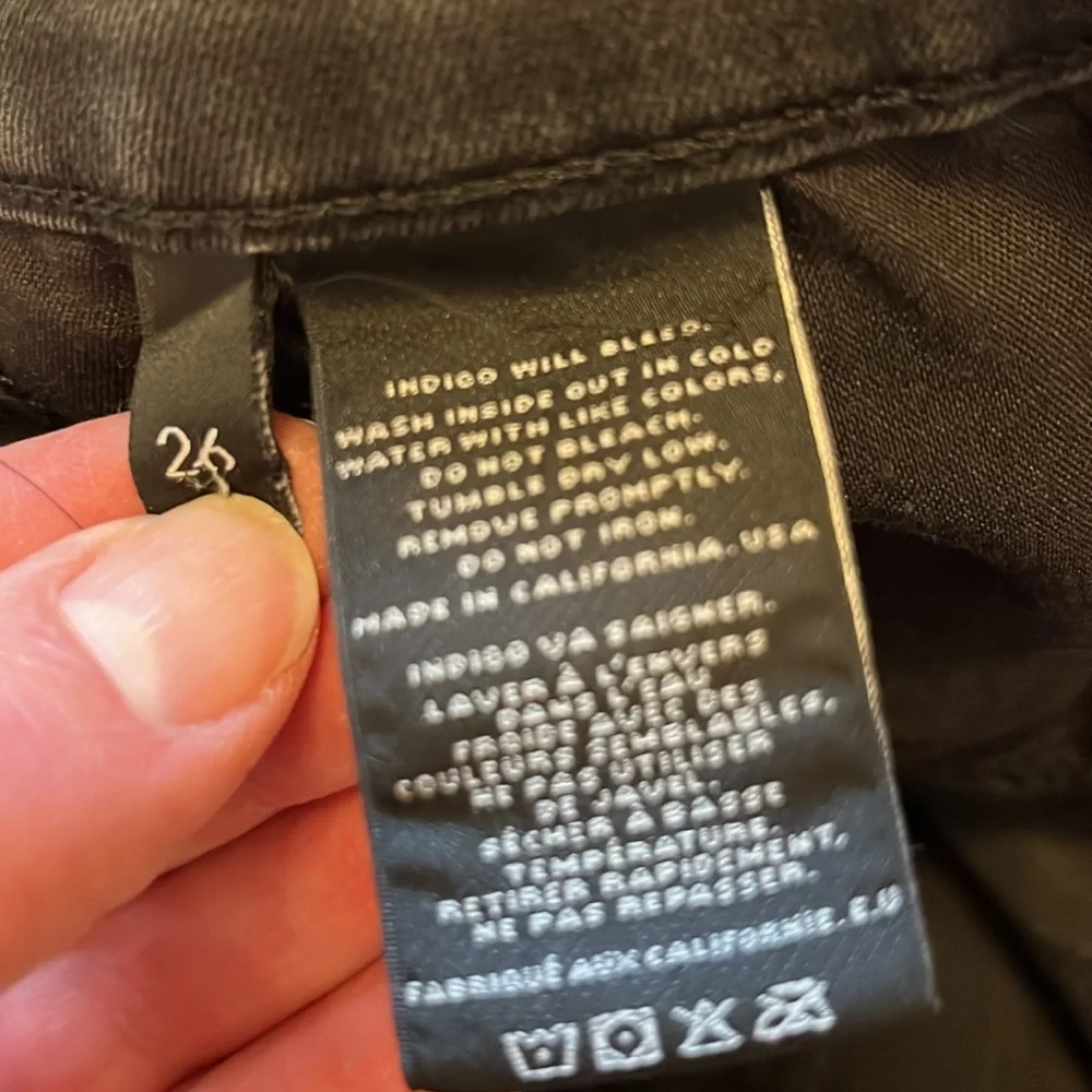 J BRAND MARIA faded black skinny jeans - Picture 4 of 7